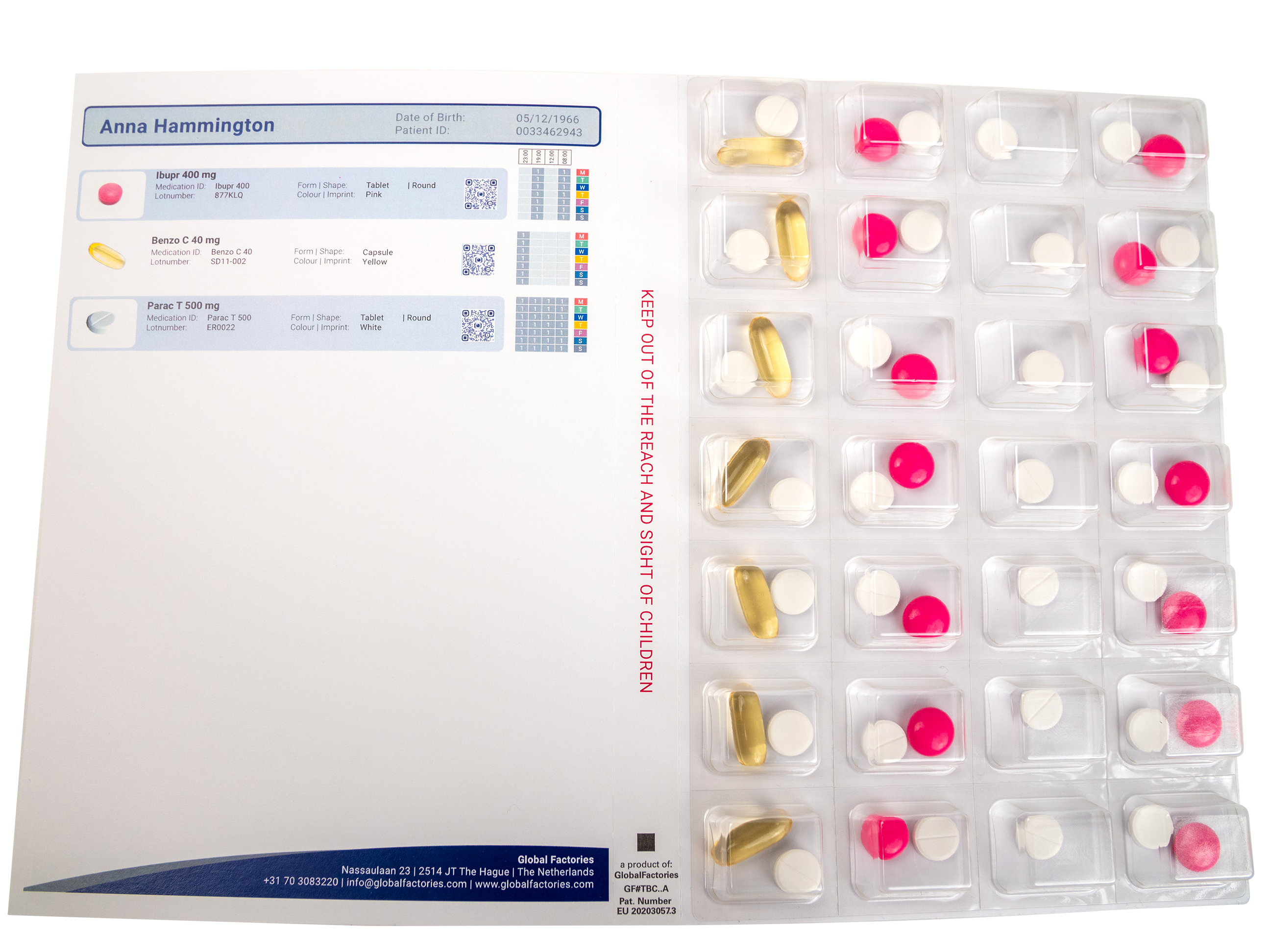 Blister Sostenibile per le Terapie Multiple