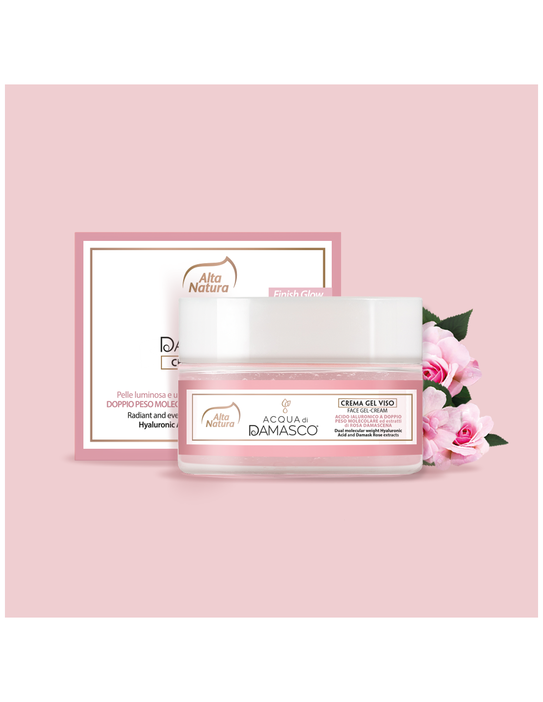 Crema Viso Gel Acqua di Damasco