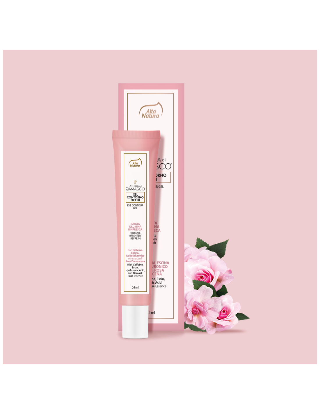 Contorno Occhi Gel Acqua di Damasco