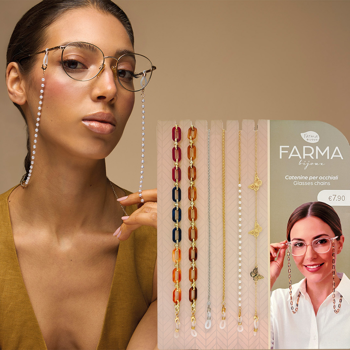 Novità 2026 - Catenine per occhiali da sole o da vista