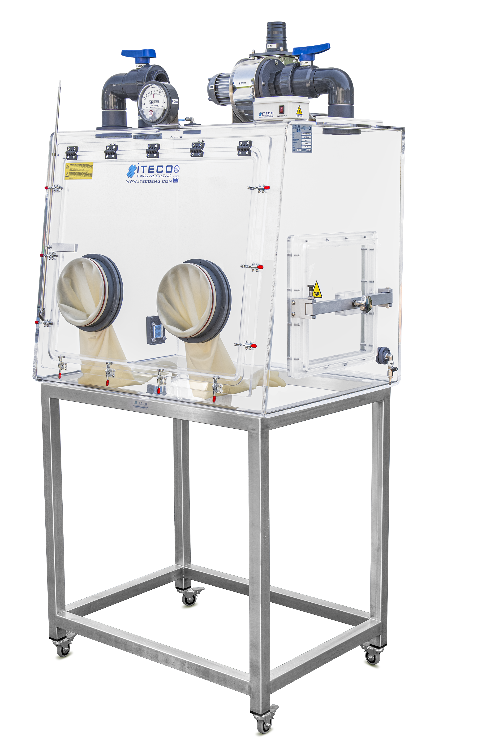 Isolatori di Classe III per la manipolazione di Citotossici e CMR: Glove Box ENTRY LEVEL