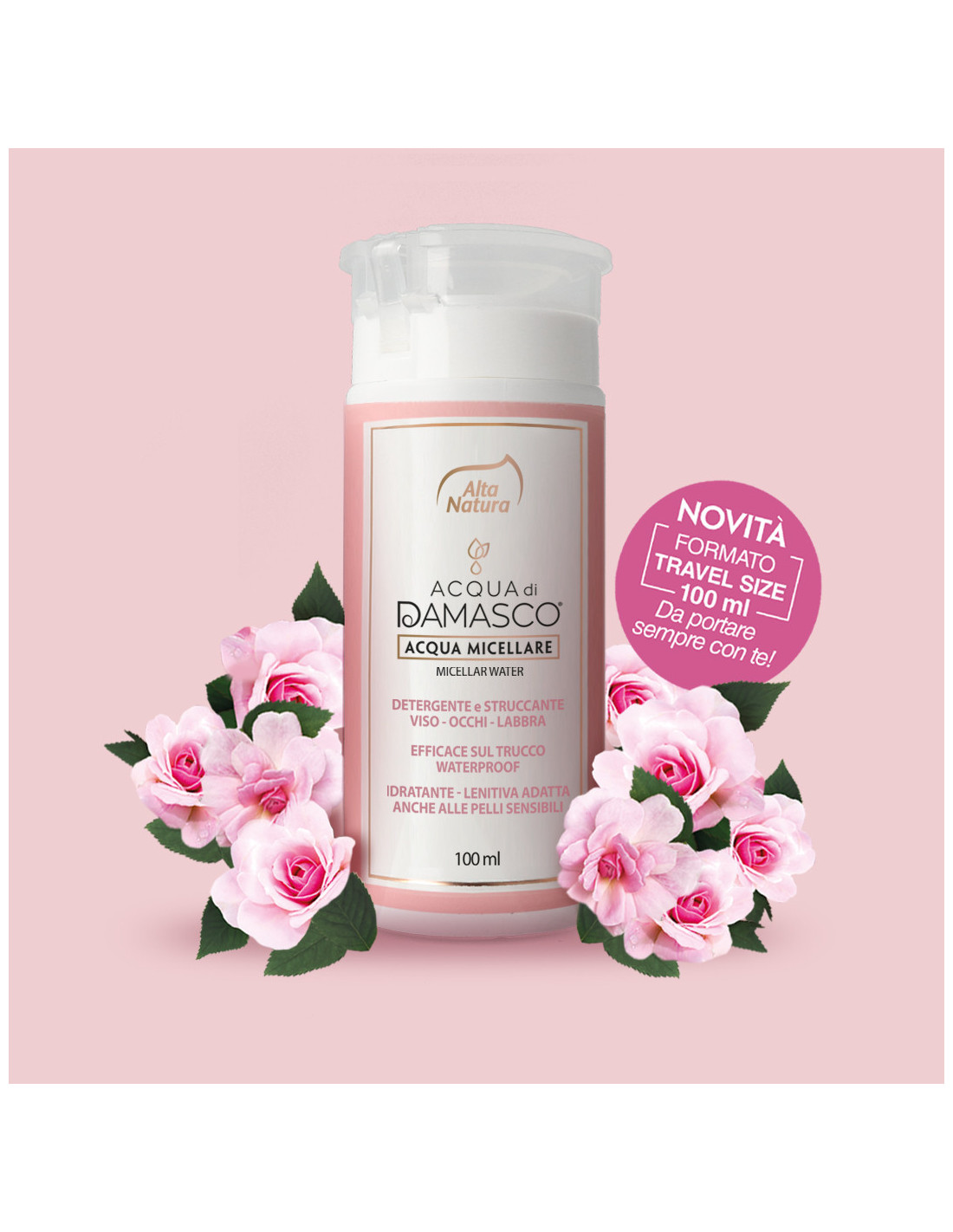 Acqua Micellare Acqua di Damasco travel size